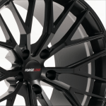 SATIN BLACK POWDER COAT