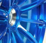 TRANSPARENT BLUE POWDER COAT +$250.00