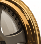 POWDER COATED OUTER - TINTED GOLD TRANSPARENT +$150.00