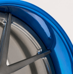 POWDER COATED OUTER - TRANSPARENT BLUE