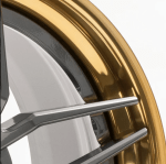 POWDER COATED OUTER - TRANSPARENT GOLD +$150.00